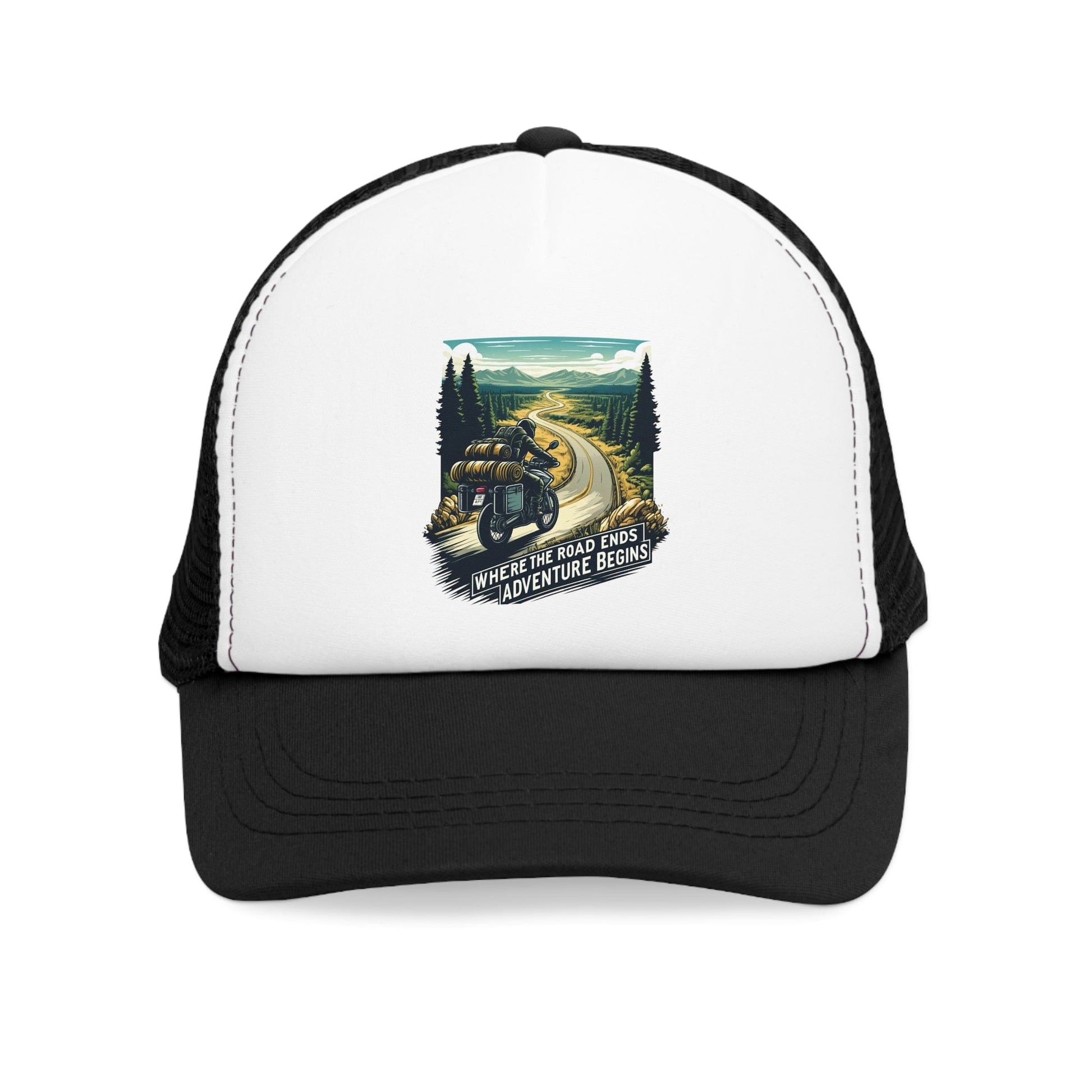 TeeFEVA Hats ABR Loons | Where The Road Ends Adventure Begins | Mesh Cap