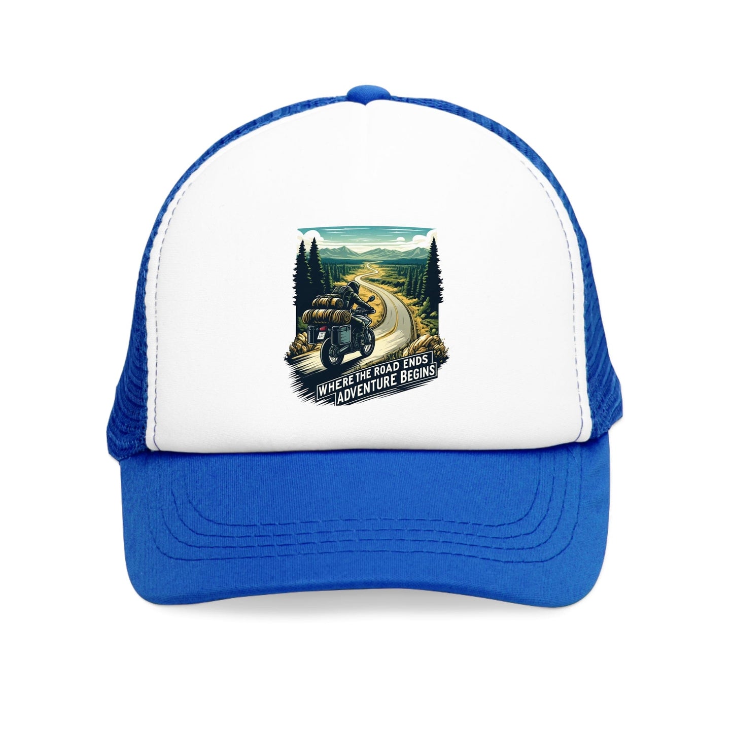 TeeFEVA Hats ABR Loons | Where The Road Ends Adventure Begins | Mesh Cap