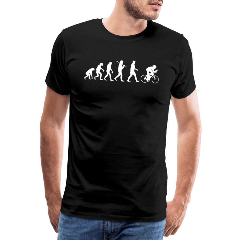 TeeFEVA Men’s Premium T-Shirt | Spreadshirt 812 Men’s Premium T-Shirt | Cycle Evolution