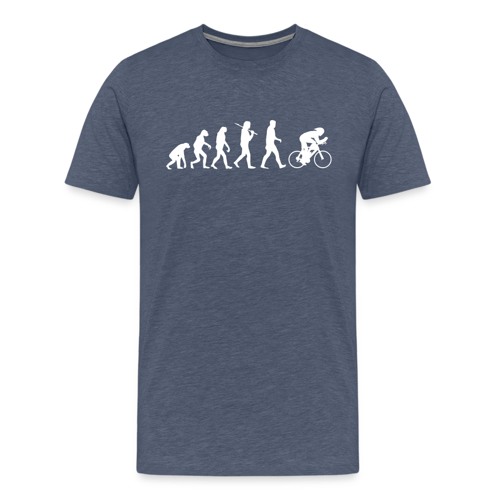 TeeFEVA Men’s Premium T-Shirt | Spreadshirt 812 Men’s Premium T-Shirt | Cycle Evolution