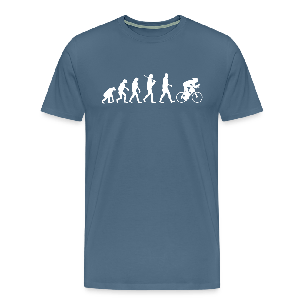 TeeFEVA Men’s Premium T-Shirt | Spreadshirt 812 Men’s Premium T-Shirt | Cycle Evolution