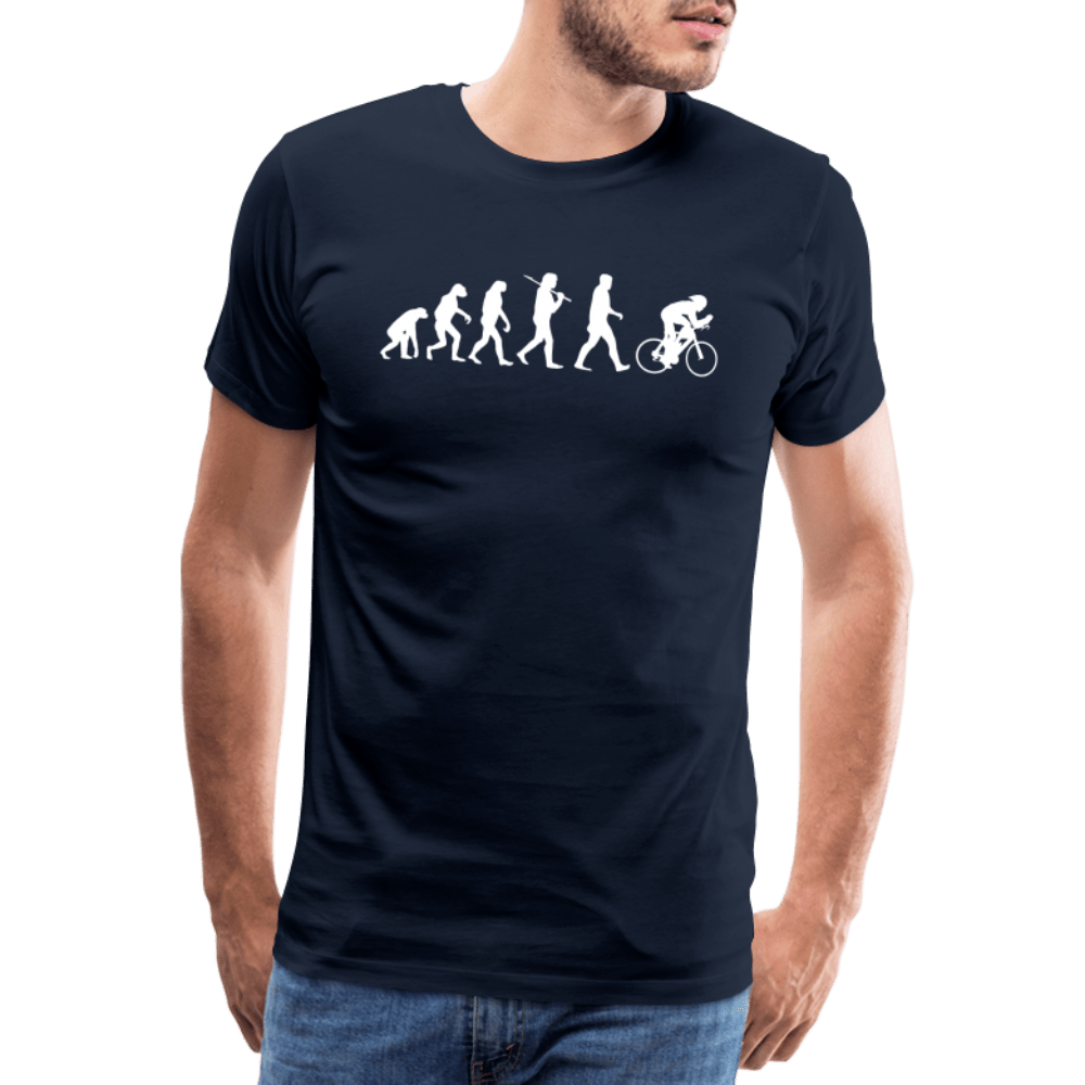 TeeFEVA Men’s Premium T-Shirt | Spreadshirt 812 Men’s Premium T-Shirt | Cycle Evolution