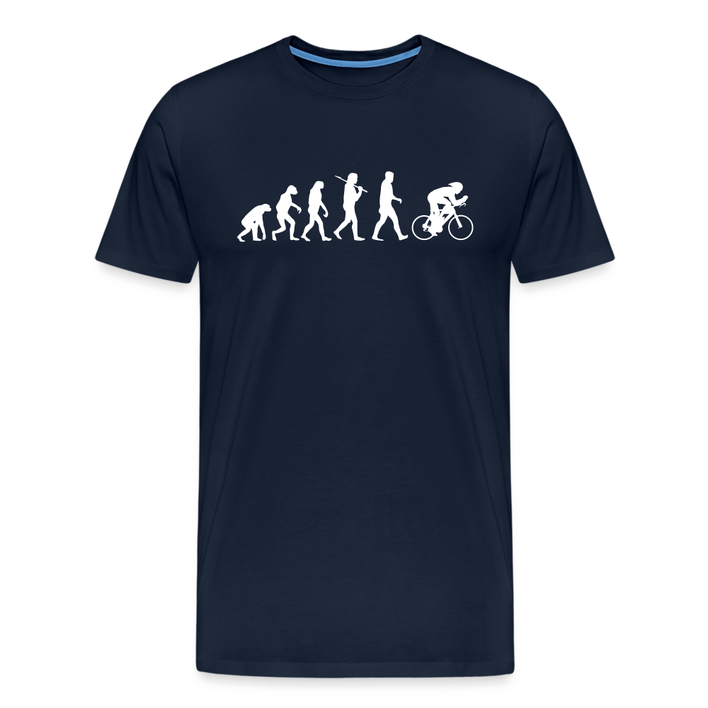 TeeFEVA Men’s Premium T-Shirt | Spreadshirt 812 Men’s Premium T-Shirt | Cycle Evolution