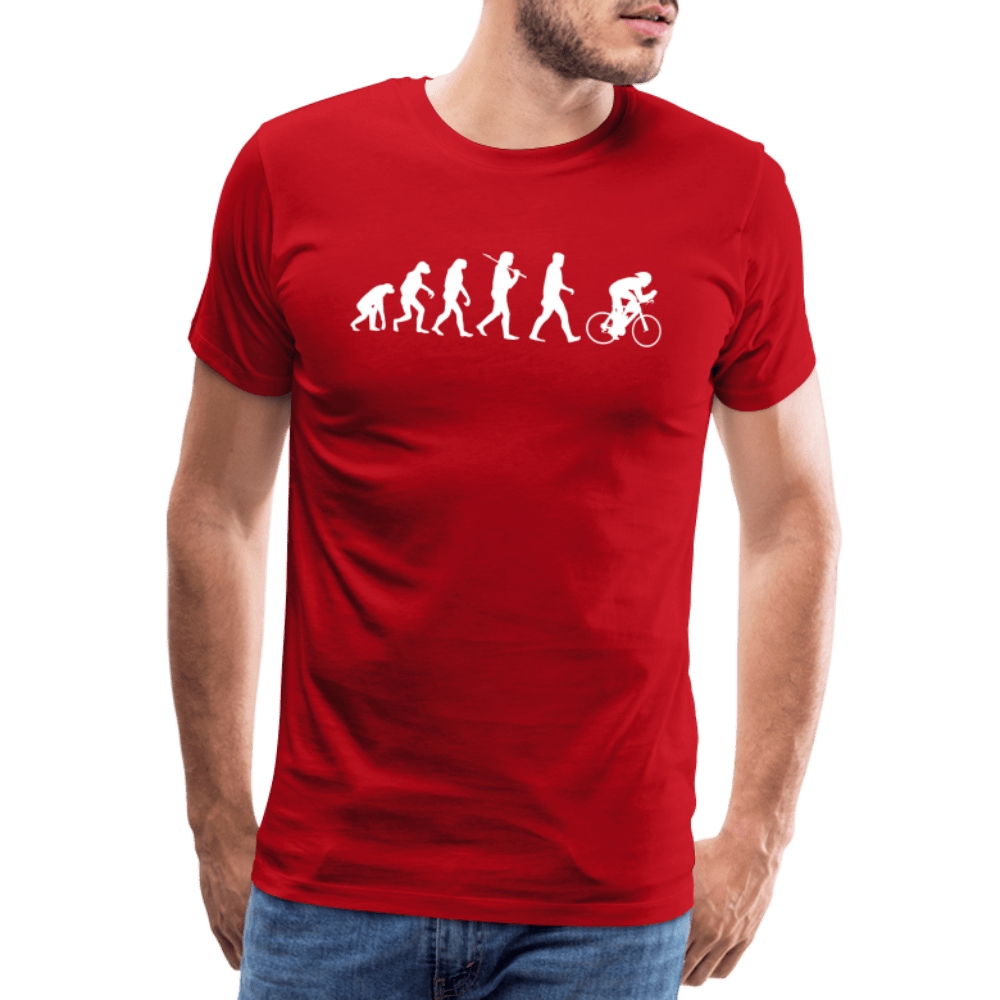 TeeFEVA Men’s Premium T-Shirt | Spreadshirt 812 Men’s Premium T-Shirt | Cycle Evolution