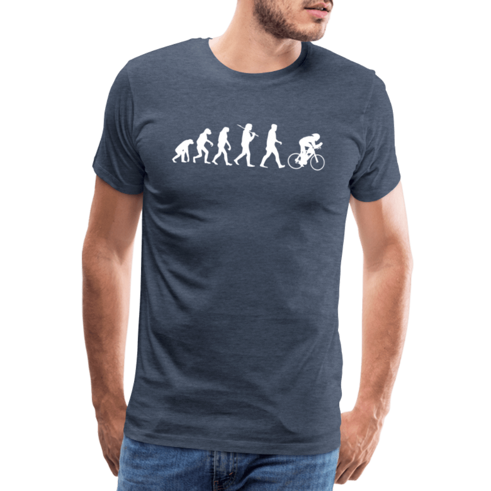 TeeFEVA Men’s Premium T-Shirt | Spreadshirt 812 Men’s Premium T-Shirt | Cycle Evolution