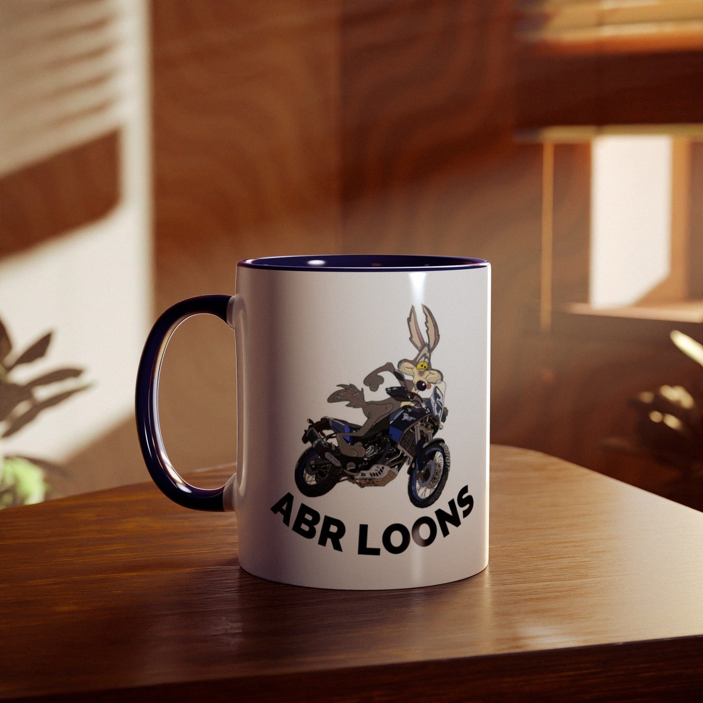 TeeFEVA Mug ABR Loons | Logo | Two-Tone Coffee Mugs, 11oz