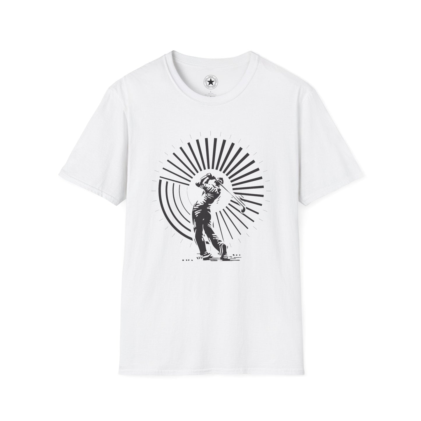 TeeFEVA T-Shirt Golf Swing Zone : Great Golf Lover T-Shirt, Unisex Soft & Comfortable