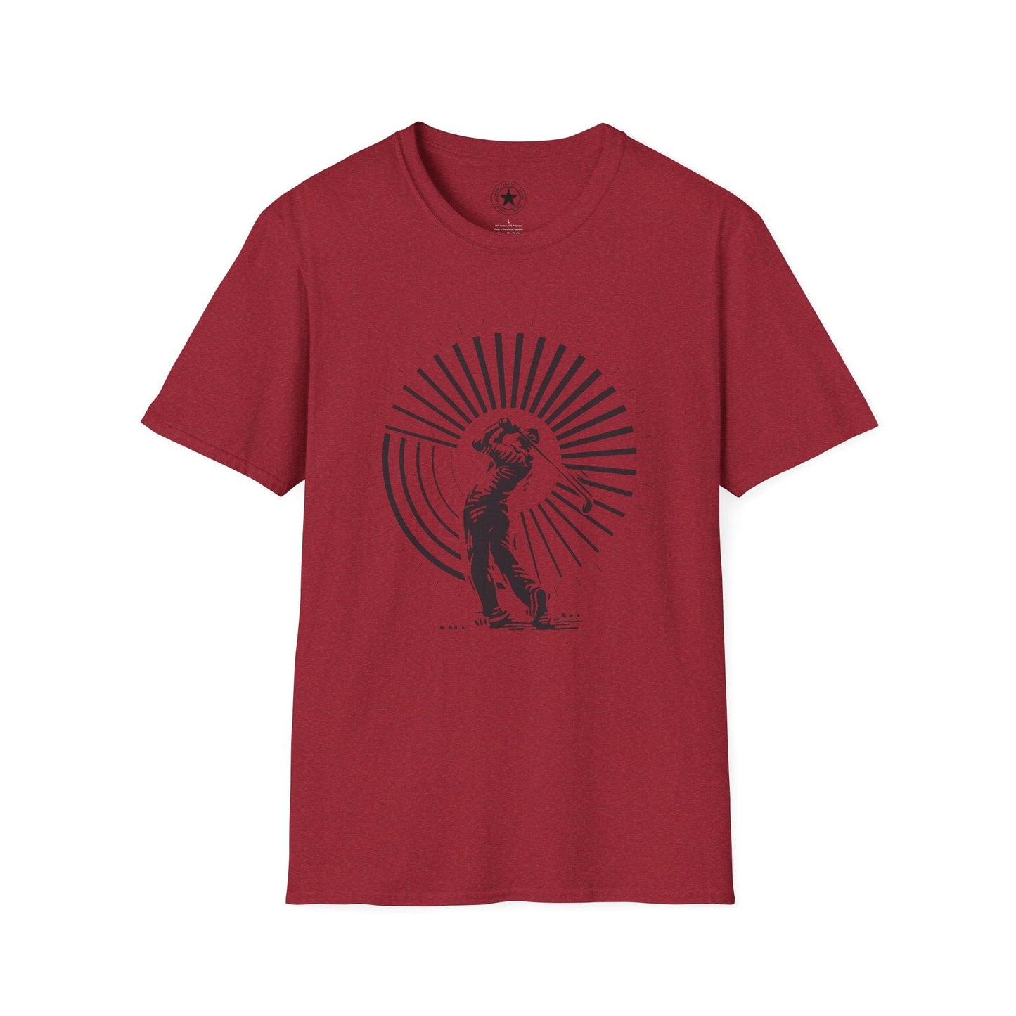 TeeFEVA T-Shirt Golf Swing Zone : Great Golf Lover T-Shirt, Unisex Soft & Comfortable
