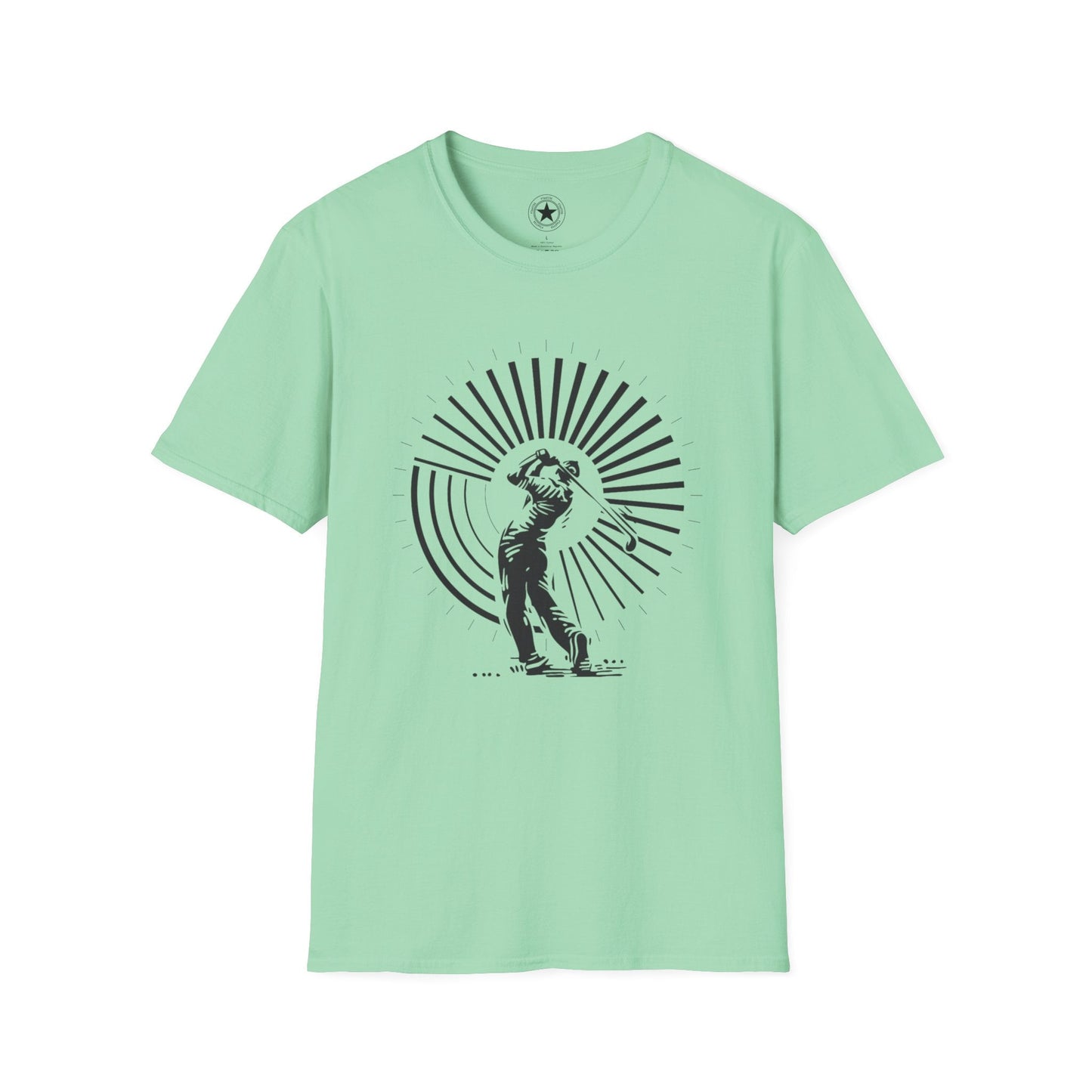 TeeFEVA T-Shirt Golf Swing Zone : Great Golf Lover T-Shirt, Unisex Soft & Comfortable