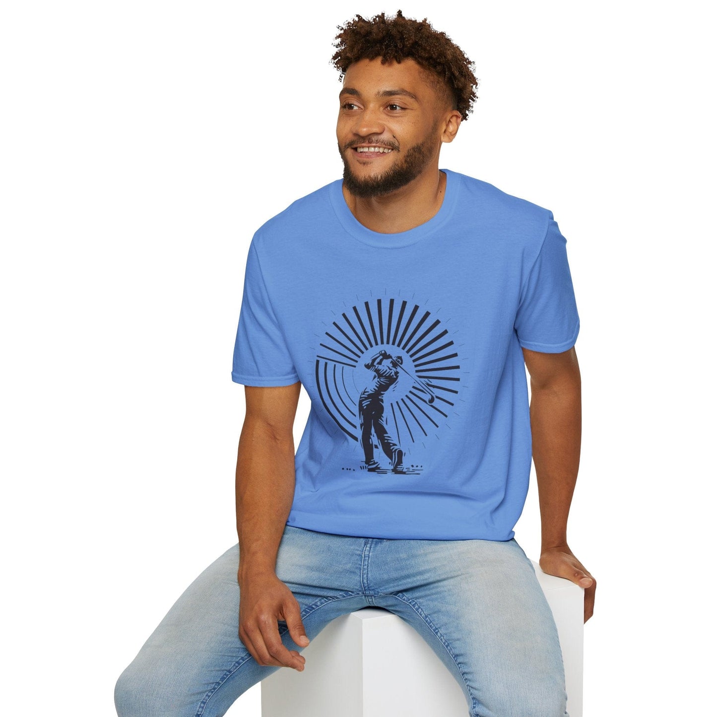 TeeFEVA T-Shirt Golf Swing Zone : Great Golf Lover T-Shirt, Unisex Soft & Comfortable