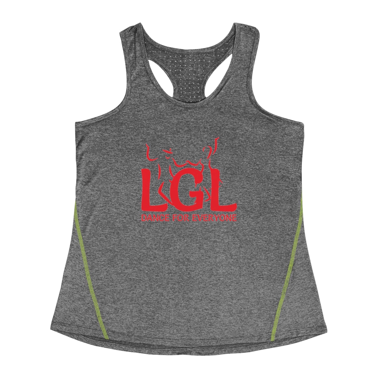 TeeFEVA Tank Top Let's Go Latin - Women's Racerback Dancing Sports Top