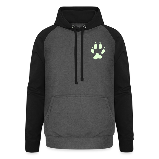 TeeFEVA Unisex Baseball Hoodie | AWDis Unisex Reflective Dog Walkers Hoodie | High Furve