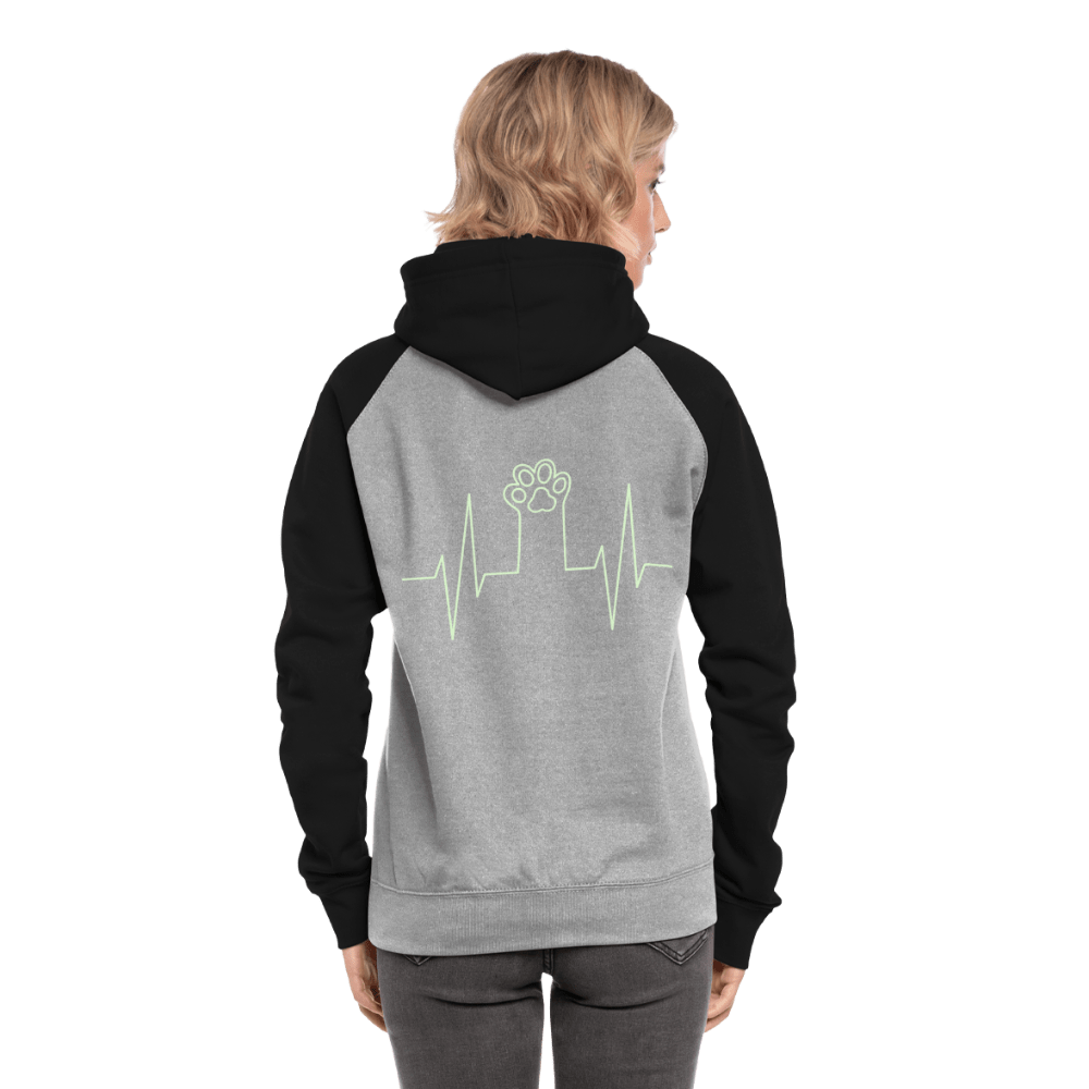 TeeFEVA Unisex Baseball Hoodie | AWDis Unisex Reflective Dog Walkers Hoodie | High Furve