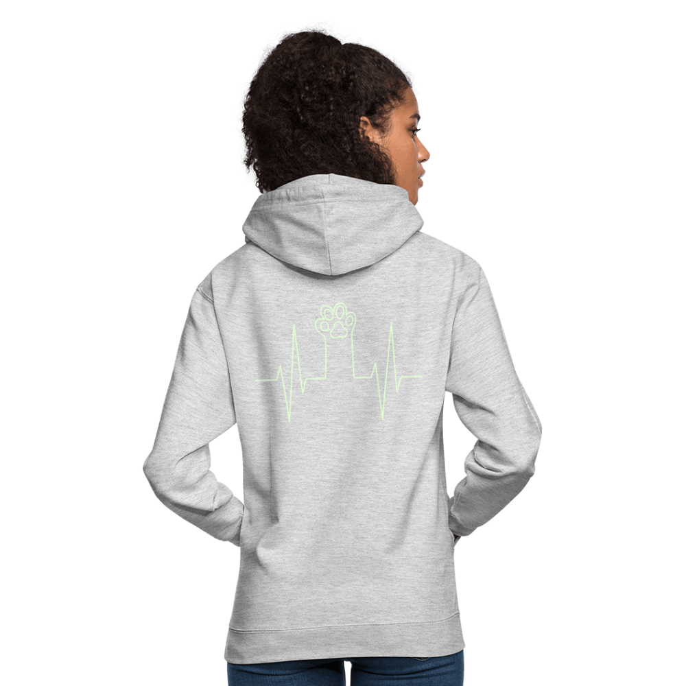 TeeFEVA Unisex Hoodie | AWDis One Colour Unisex Reflective Dog Walkers Hoodie | High Fur