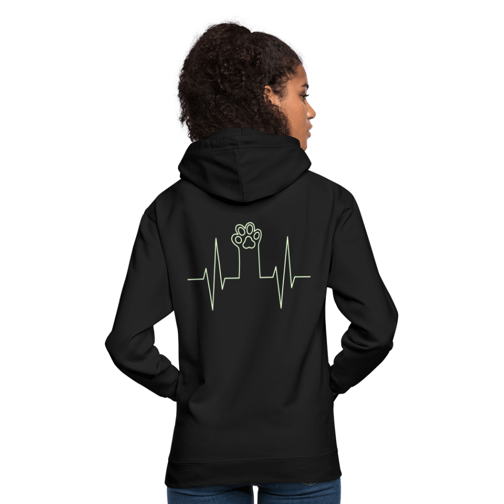 TeeFEVA Unisex Hoodie | AWDis One Colour Unisex Reflective Dog Walkers Hoodie | High Fur