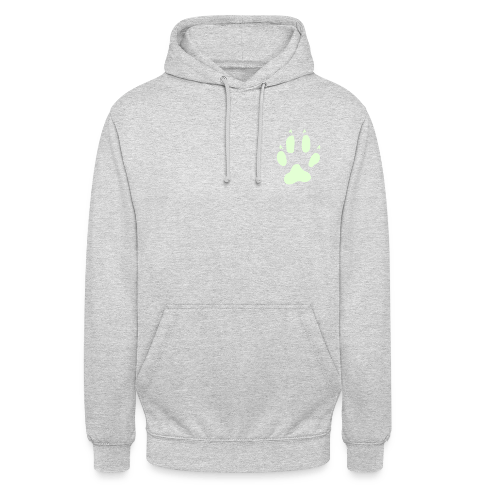 TeeFEVA Unisex Hoodie | AWDis One Colour Unisex Reflective Dog Walkers Hoodie | High Fur