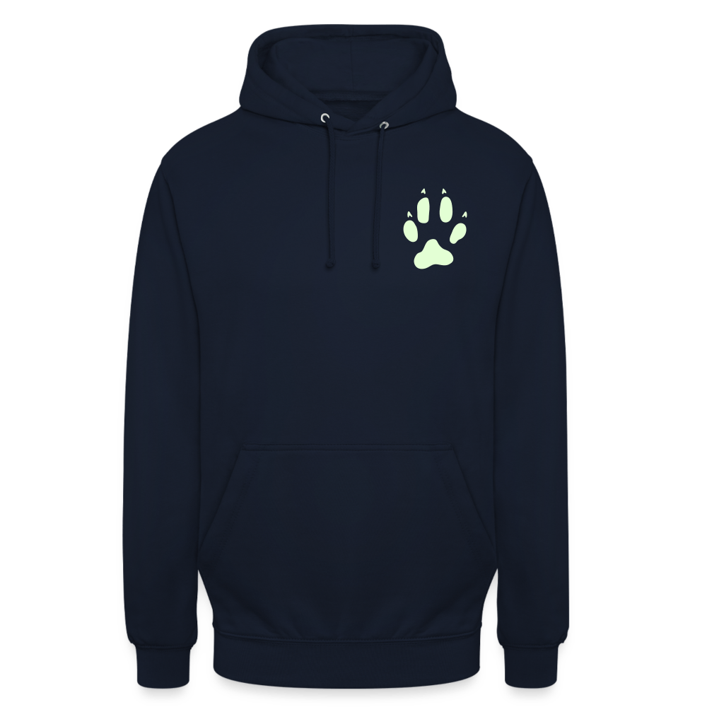 TeeFEVA Unisex Hoodie | AWDis One Colour Unisex Reflective Dog Walkers Hoodie | High Fur