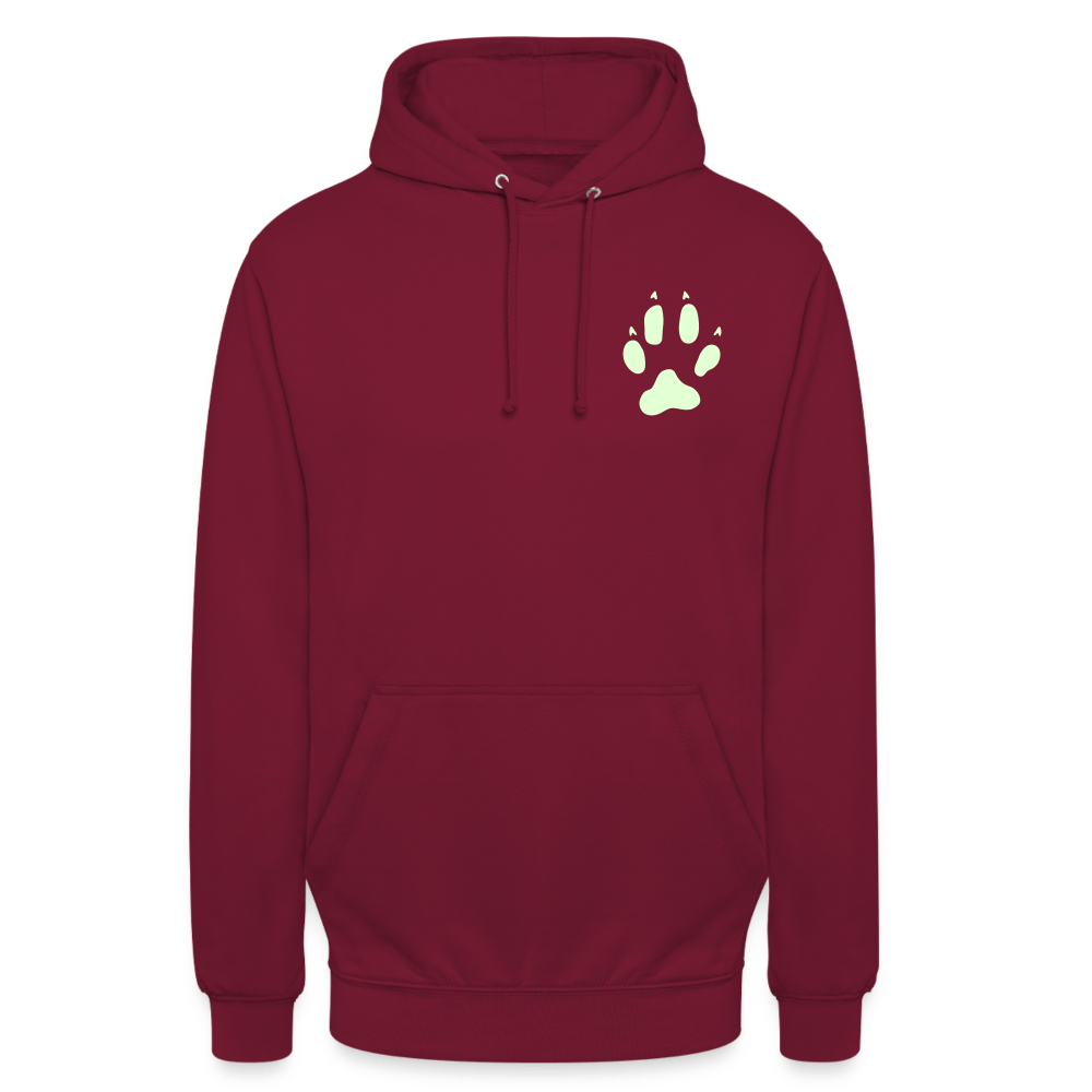 TeeFEVA Unisex Hoodie | AWDis One Colour Unisex Reflective Dog Walkers Hoodie | High Fur