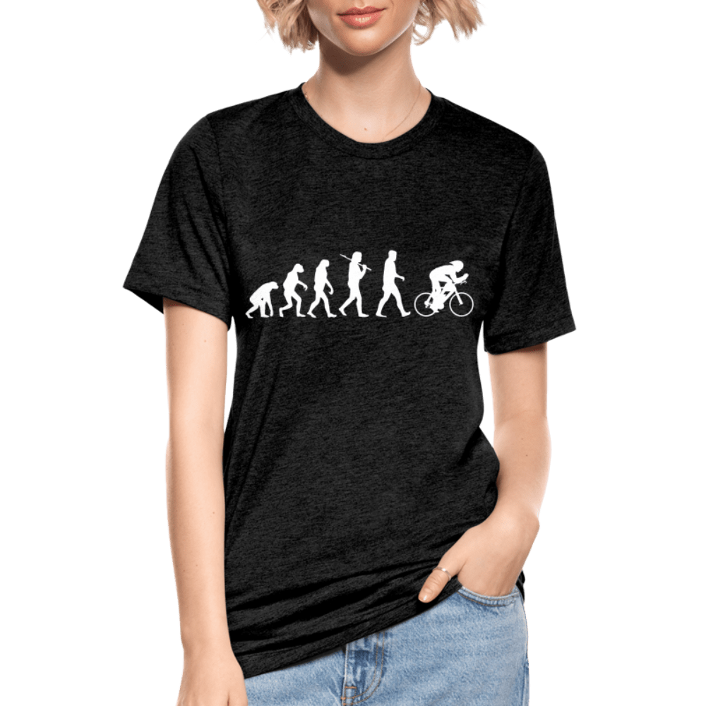 TeeFEVA Unisex Tri-Blend T-Shirt | Bella & Canvas Unisex Tri-Blend T-Shirt - Evolution Bike