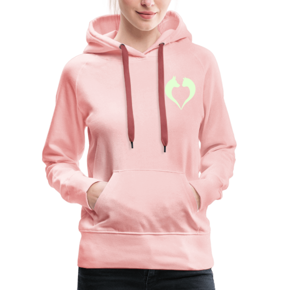 TeeFEVA Women’s Premium Hoodie | Spreadshirt 444 Women’s Premium Reflective Hoodie | My Fur Friends