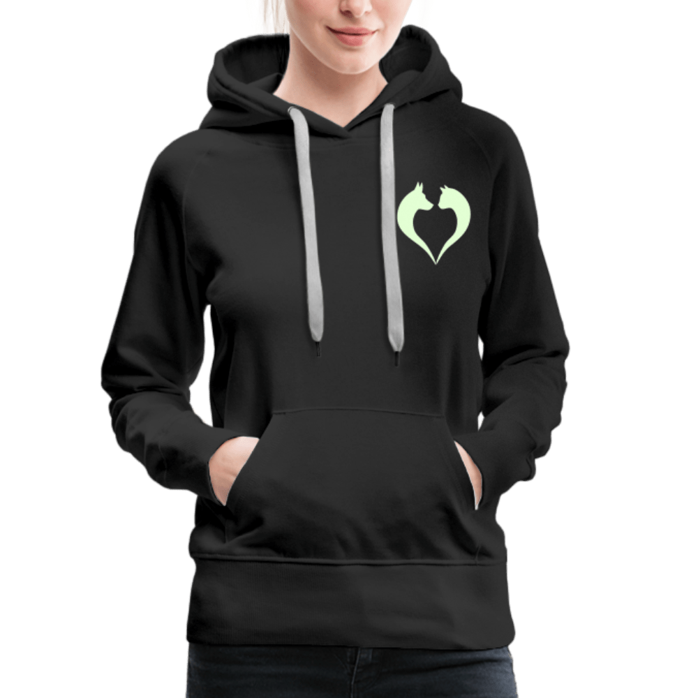 TeeFEVA Women’s Premium Hoodie | Spreadshirt 444 Women’s Premium Reflective Hoodie | My Fur Friends