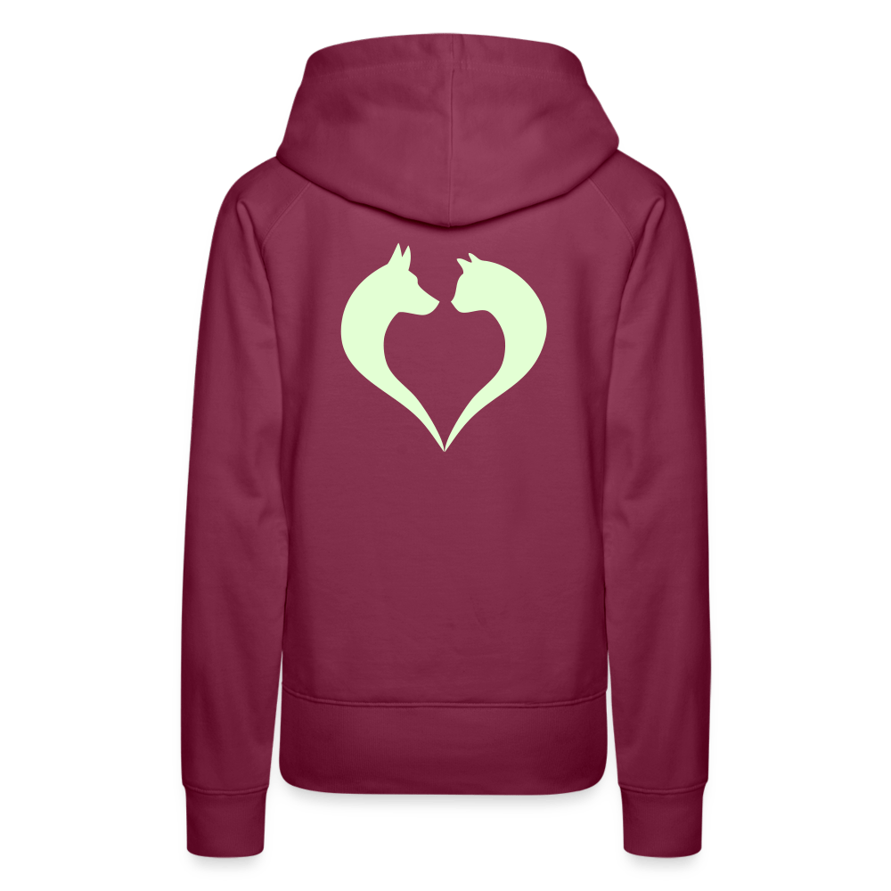 TeeFEVA Women’s Premium Hoodie | Spreadshirt 444 Women’s Premium Reflective Hoodie | My Fur Friends