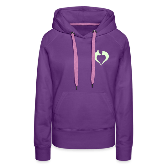 TeeFEVA Women’s Premium Hoodie | Spreadshirt 444 Women’s Premium Reflective Hoodie | My Fur Friends