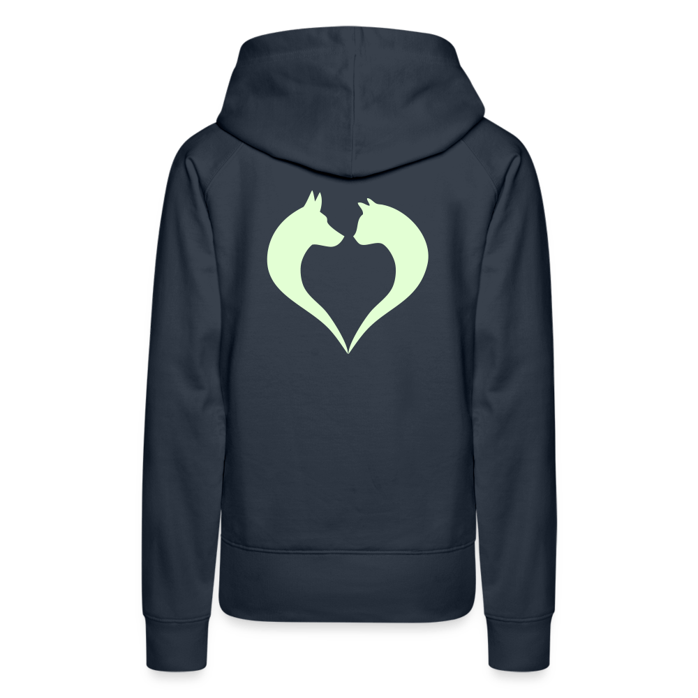 TeeFEVA Women’s Premium Hoodie | Spreadshirt 444 Women’s Premium Reflective Hoodie | My Fur Friends