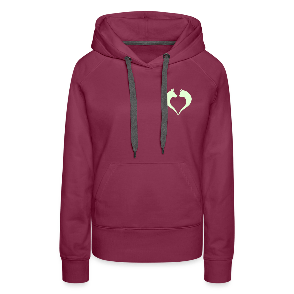 TeeFEVA Women’s Premium Hoodie | Spreadshirt 444 Women’s Premium Reflective Hoodie | My Fur Friends