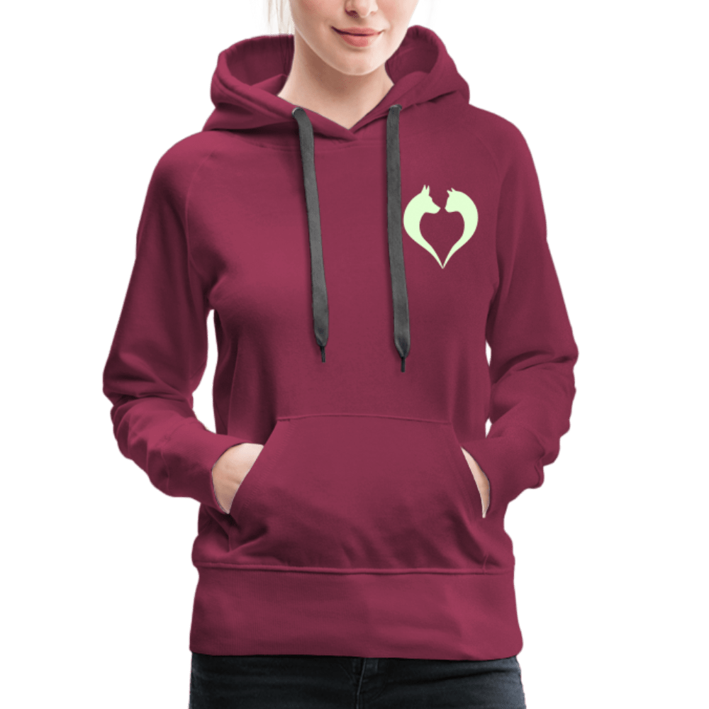 TeeFEVA Women’s Premium Hoodie | Spreadshirt 444 Women’s Premium Reflective Hoodie | My Fur Friends