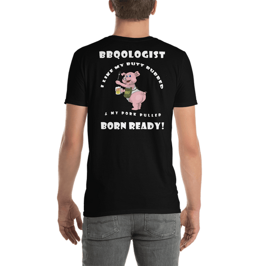 TeeFEVA CookHouse | T-Shirt | BBQOLOGIST - I Like My Butt Rubbed