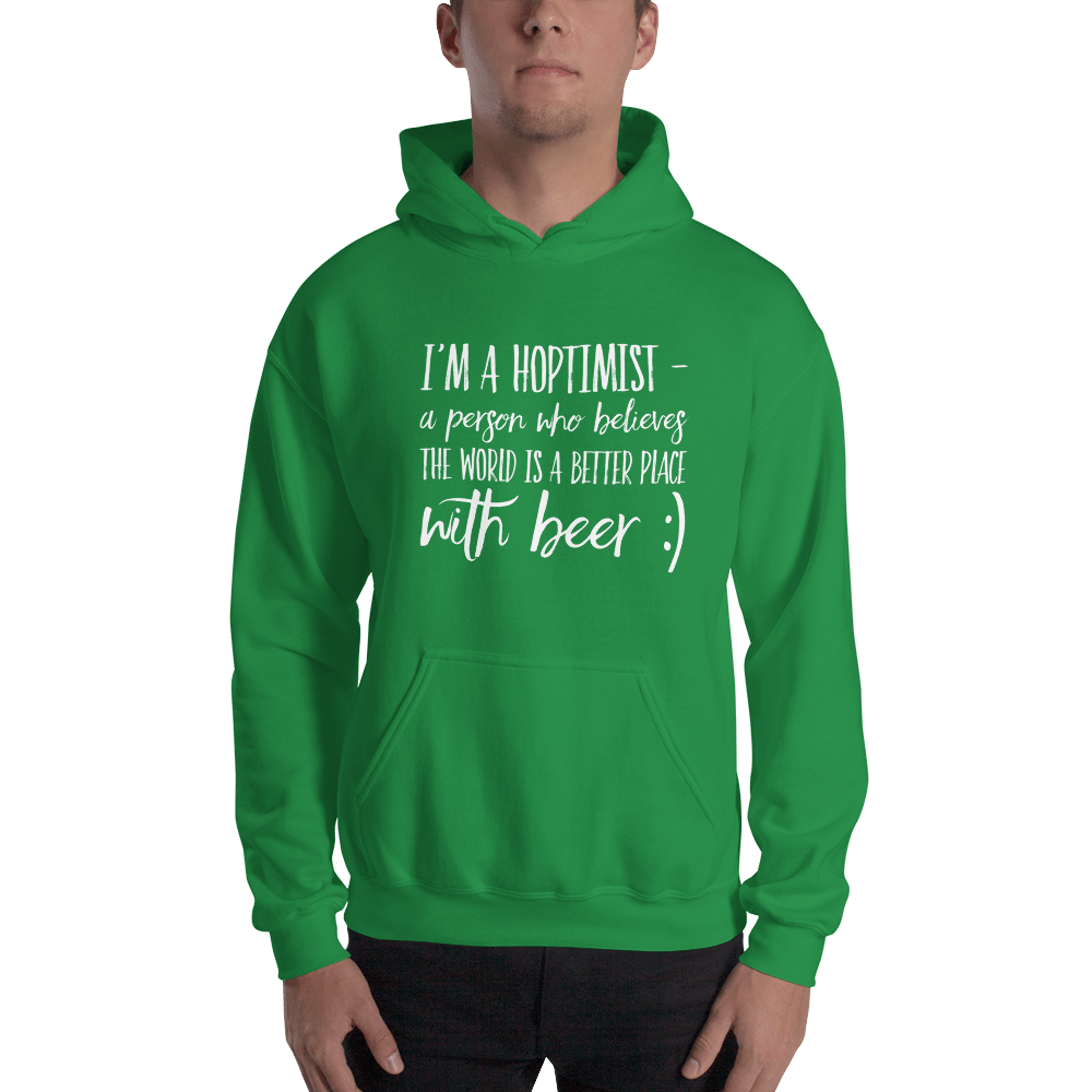 TeeFEVA Hoodie TeeFEVA | Hoodie | Beer | Hoptimist's - A Better Place With Beer...