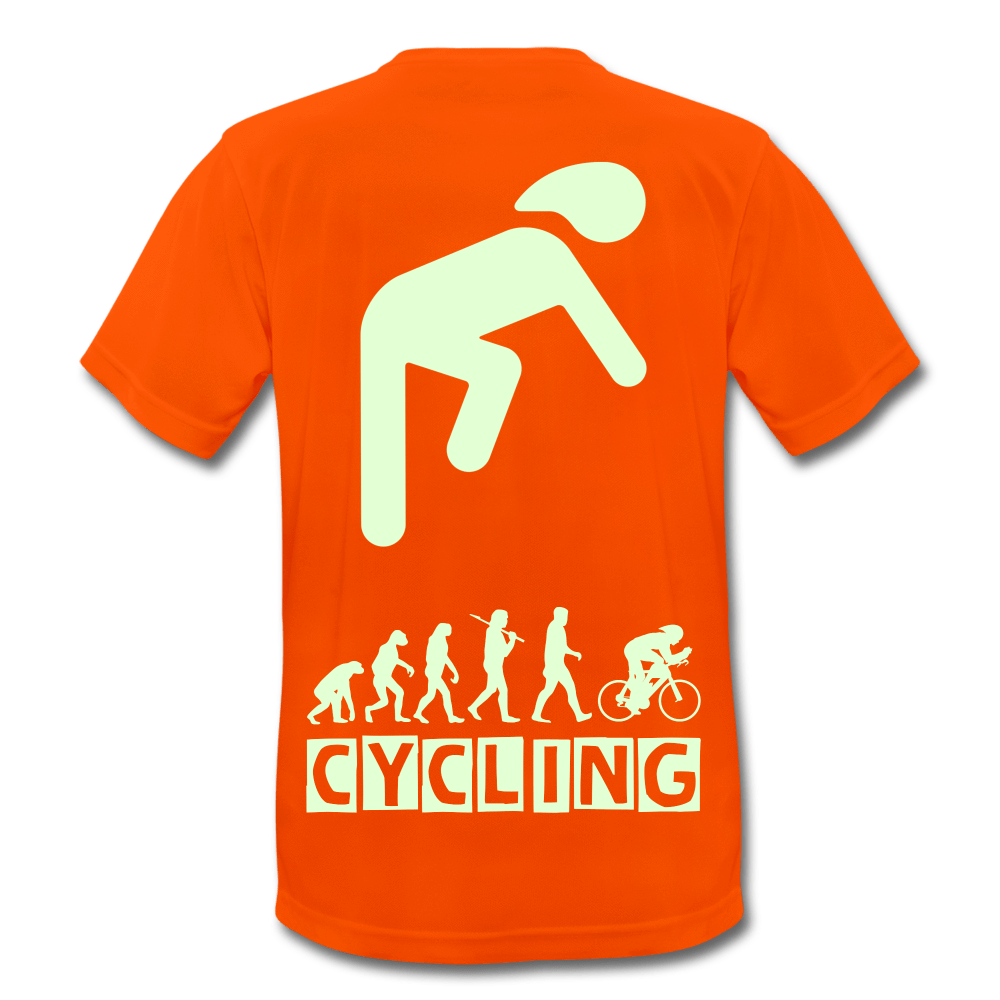 TeeFEVA Men’s Breathable T-Shirt | AWDis Cool Men’s Reflective Cycling Gear | TShirt | Cyclist | All Sides