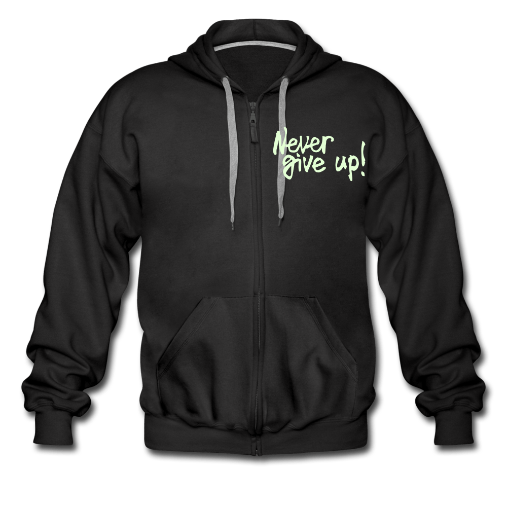 TeeFEVA Men's Premium Hooded Jacket | Spreadshirt 93 Men's Reflective Running | Multiple Activity | Hoodie