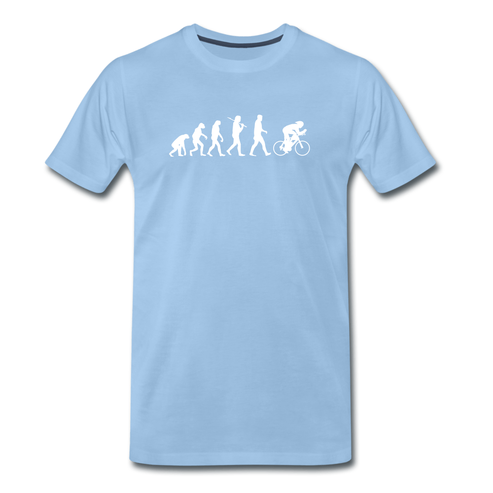 TeeFEVA Men’s Premium T-Shirt | Spreadshirt 812 Men’s Premium T-Shirt | Cycle Evolution