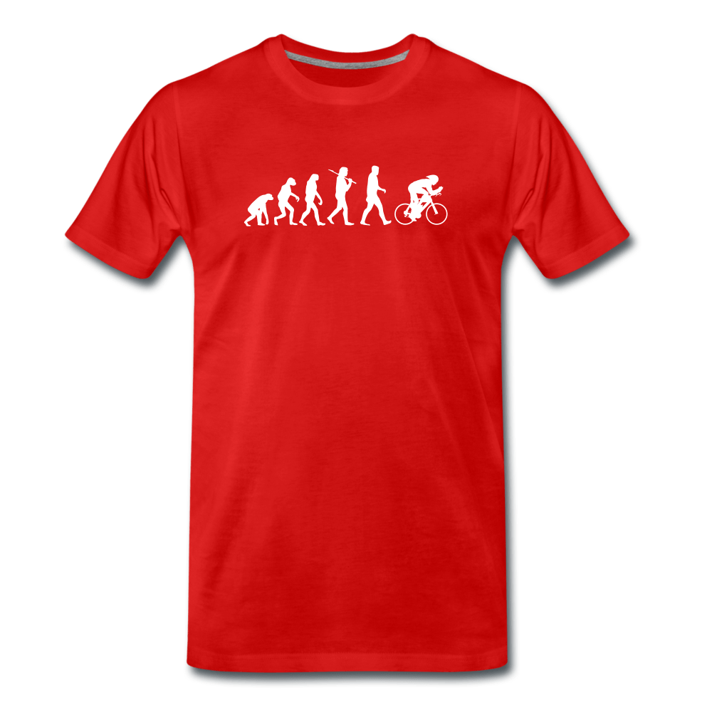 TeeFEVA Men’s Premium T-Shirt | Spreadshirt 812 Men’s Premium T-Shirt | Cycle Evolution