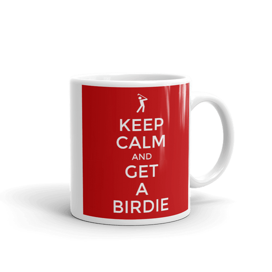 TeeFEVA Mug Keep Calm Mug | Golf | Keep Calm and GET A Birdie