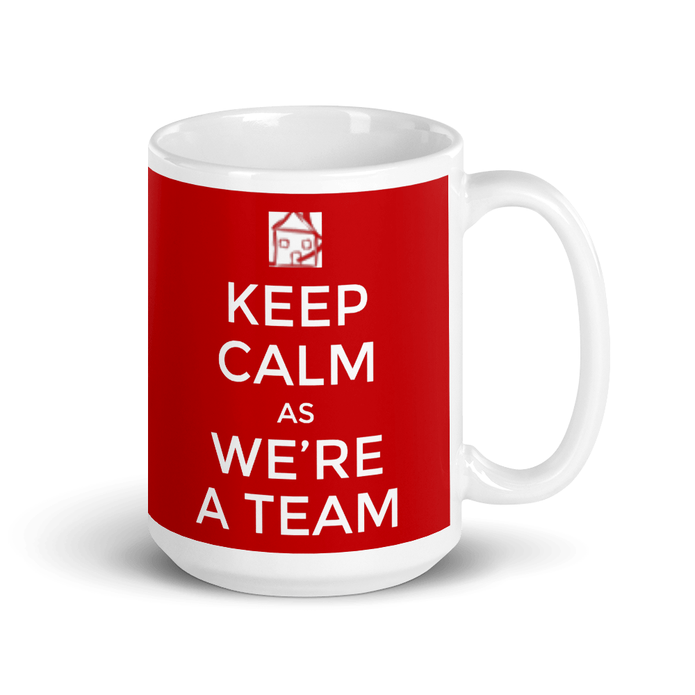 TeeFEVA Mug Keep Calm We’re A Team - Hartford Hey