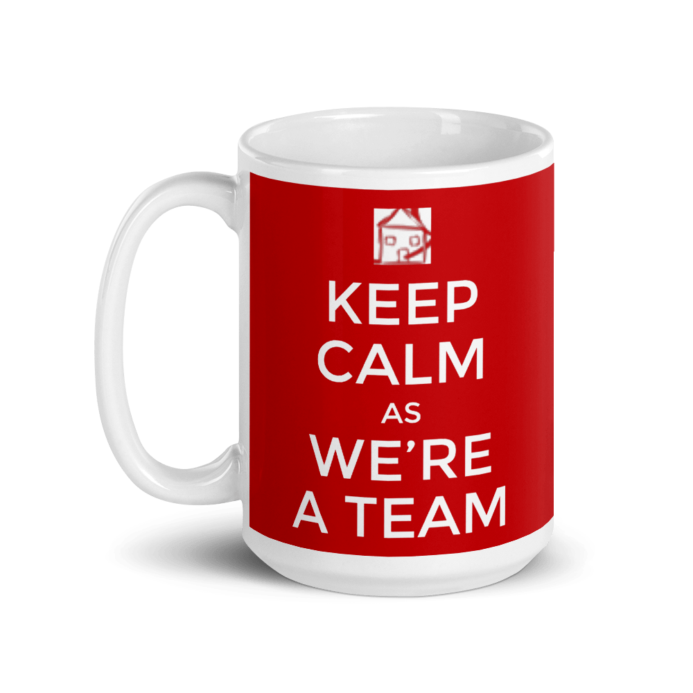 TeeFEVA Mug Keep Calm We’re A Team - Hartford Hey