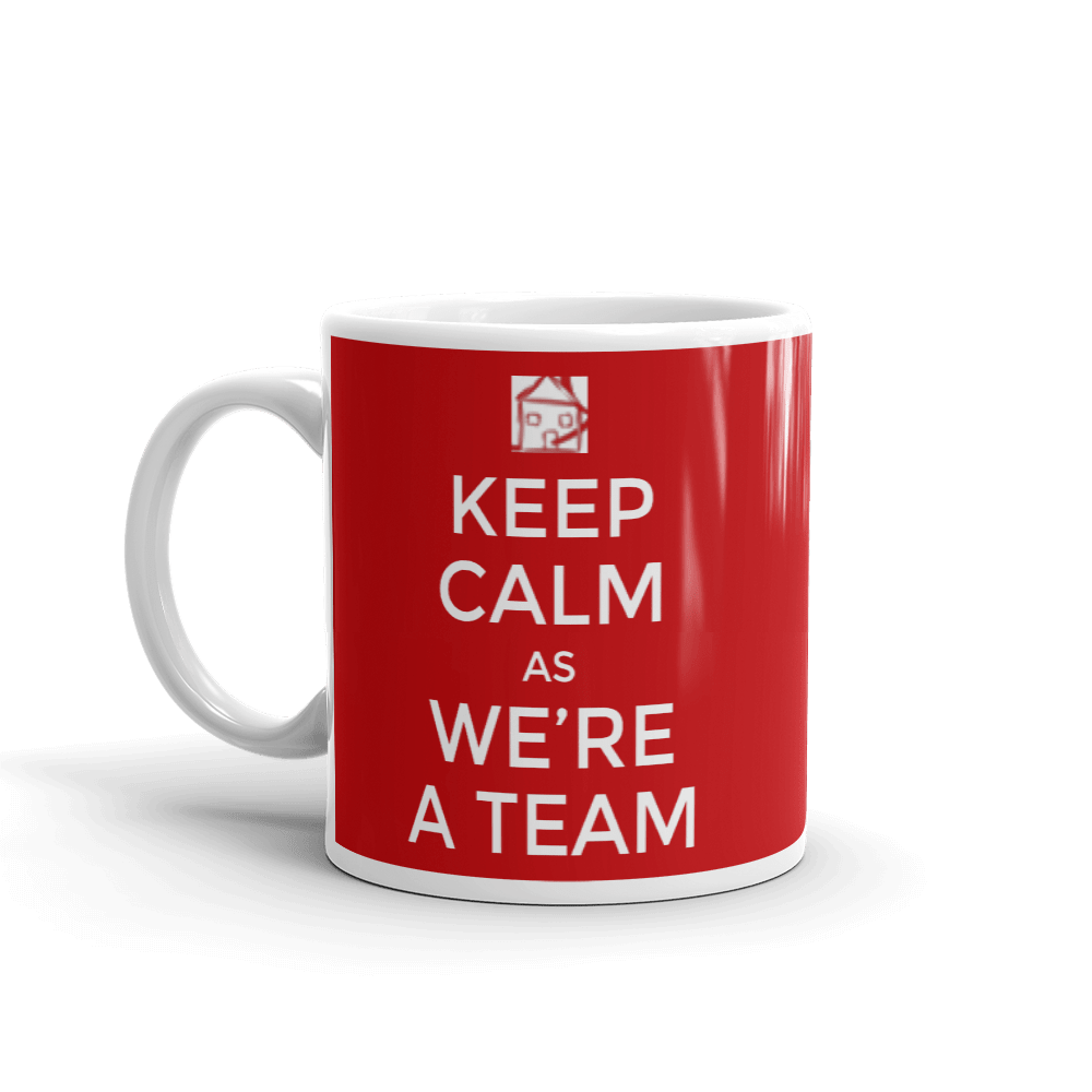 TeeFEVA Mug Keep Calm We’re A Team - Hartford Hey