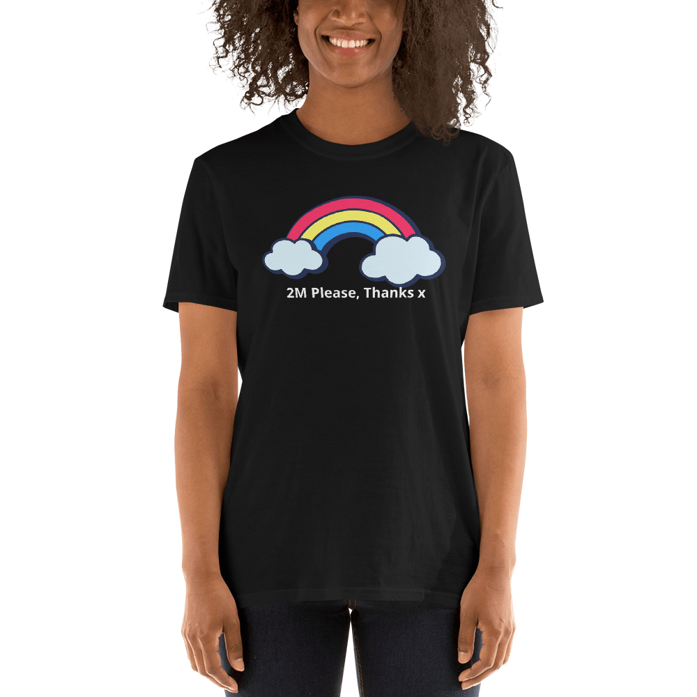 TeeFEVA Please Keep Your Social Distance Unisex T-Shirt | Personalise The T-Shirt's Message if you wish to