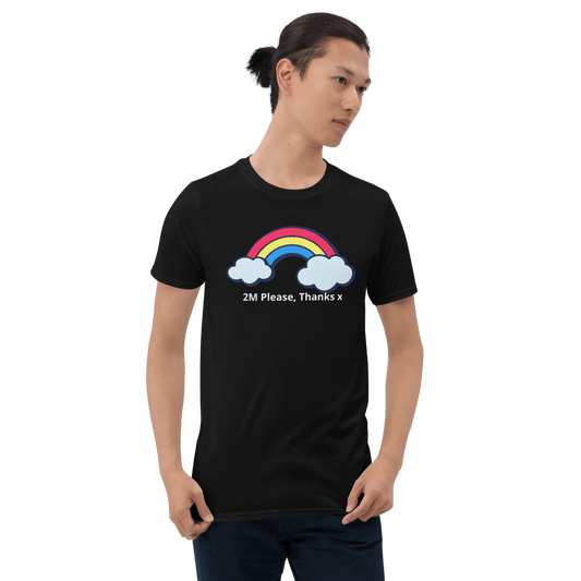 TeeFEVA Please Keep Your Social Distance Unisex T-Shirt | Personalise The T-Shirt's Message if you wish to