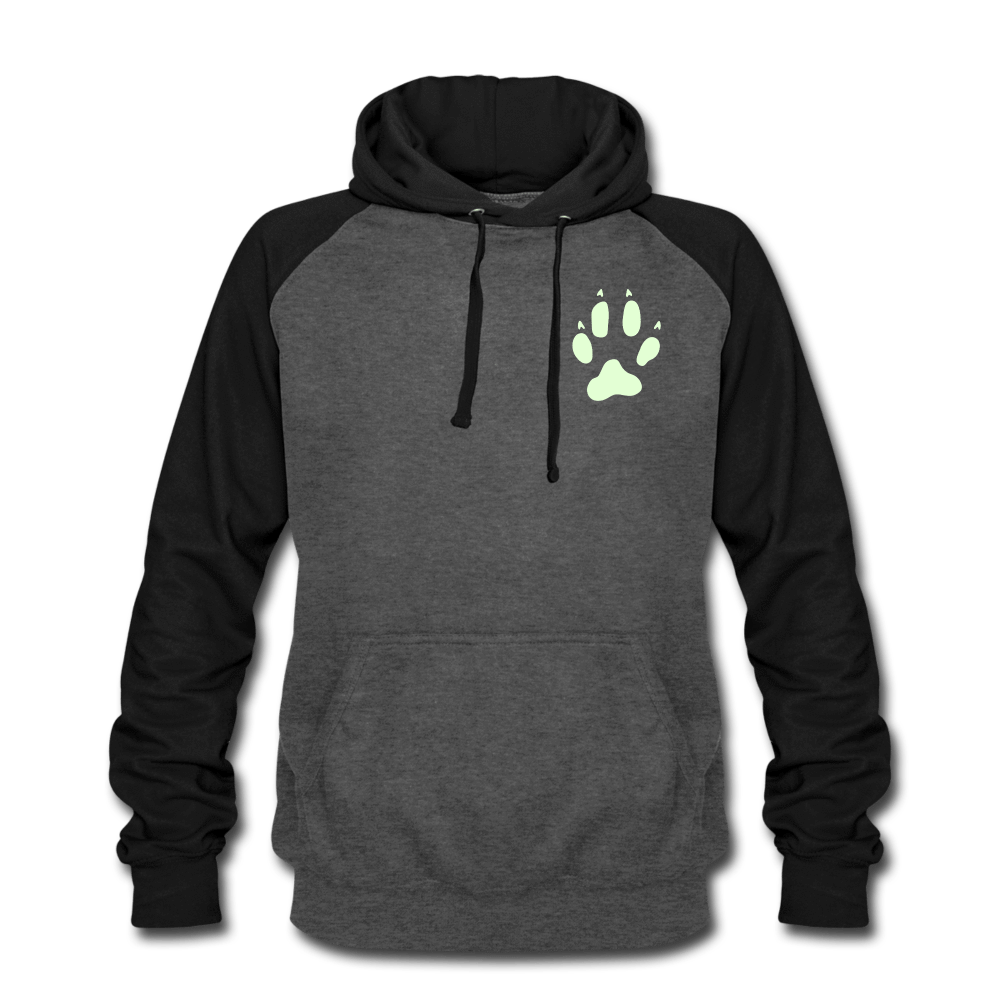 TeeFEVA Unisex Baseball Hoodie | AWDis Unisex Reflective Dog Walk Hoodie | High Fur/Five
