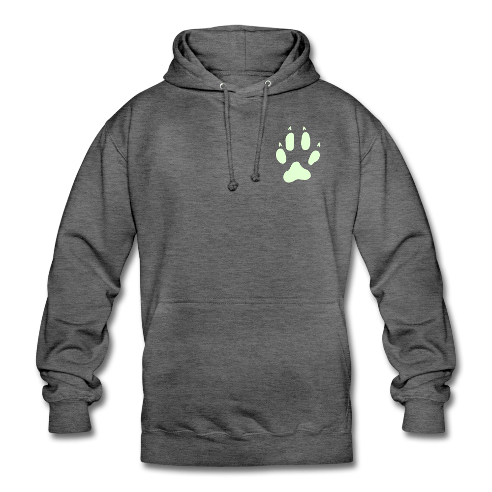 TeeFEVA Unisex Hoodie | AWDis Unisex Reflective Dog Walk Hoodie | Fun High Five/Fur
