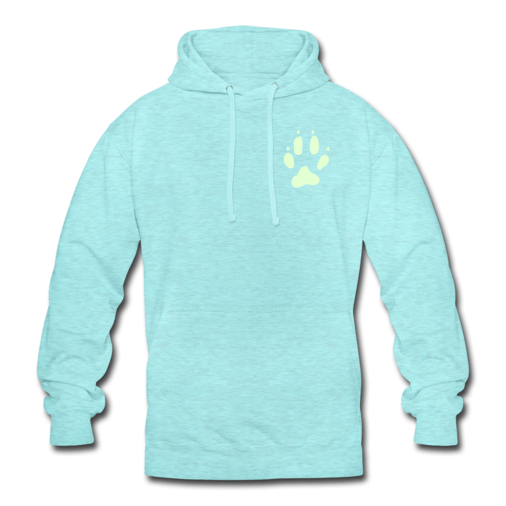 TeeFEVA Unisex Hoodie | AWDis Unisex Reflective Dog Walk Hoodie | Fun High Five/Fur