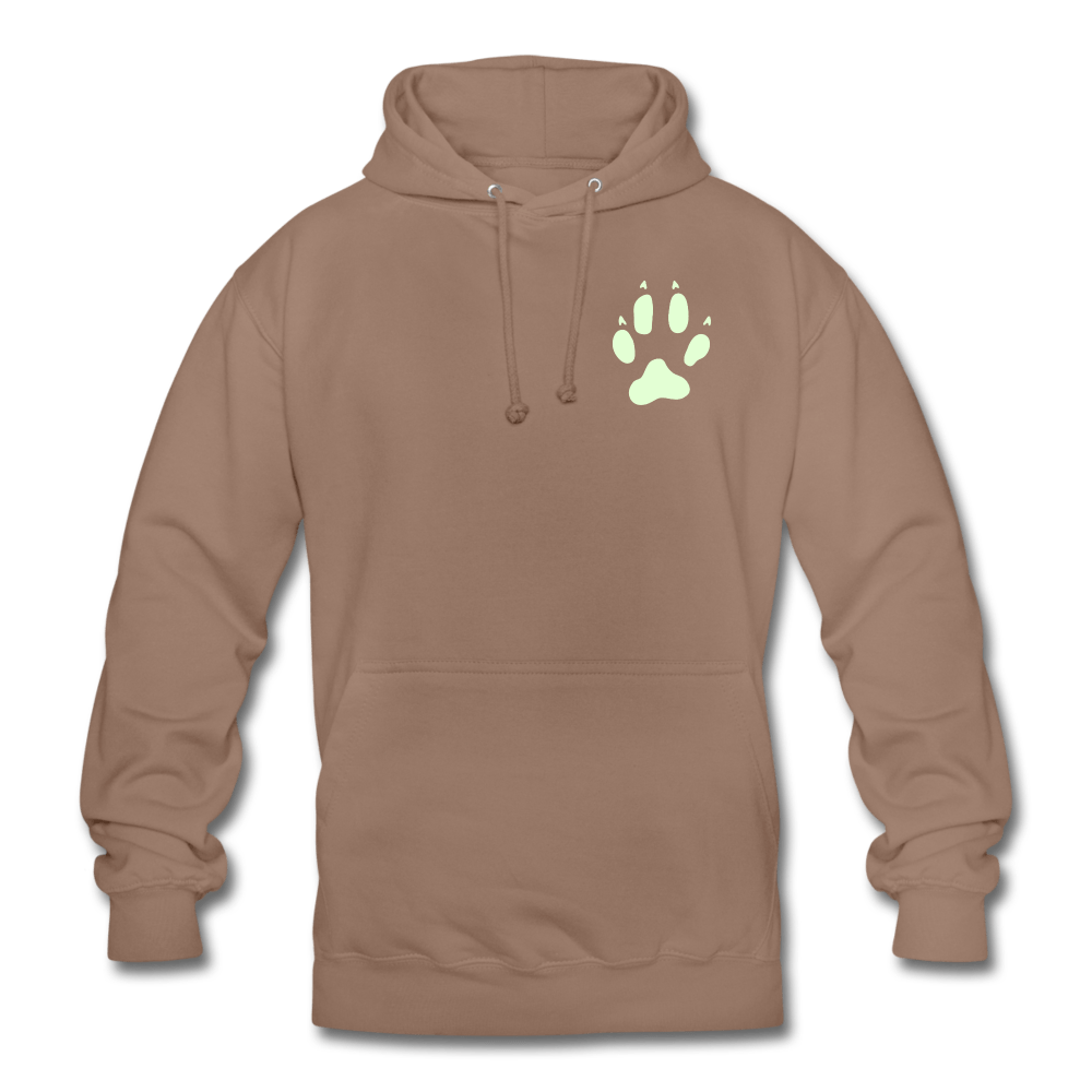 TeeFEVA Unisex Hoodie | AWDis Unisex Reflective Dog Walk Hoodie | Fun High Five/Fur