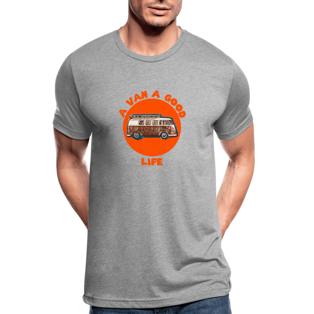 TeeFEVA Unisex Tri-Blend T-Shirt | Bella & Canvas Unisex Van Life T-Shirt | A VAN A GOOD LIFE