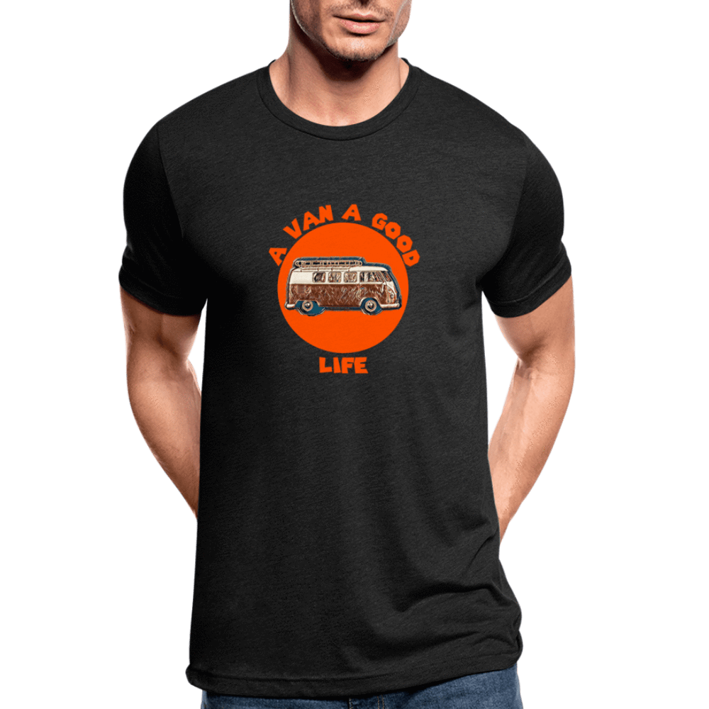 TeeFEVA Unisex Tri-Blend T-Shirt | Bella & Canvas Unisex Van Life T-Shirt | A VAN A GOOD LIFE