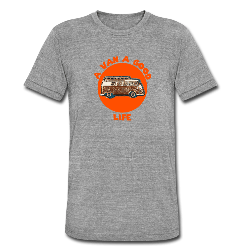 TeeFEVA Unisex Tri-Blend T-Shirt | Bella & Canvas Unisex Van Life T-Shirt | A VAN A GOOD LIFE