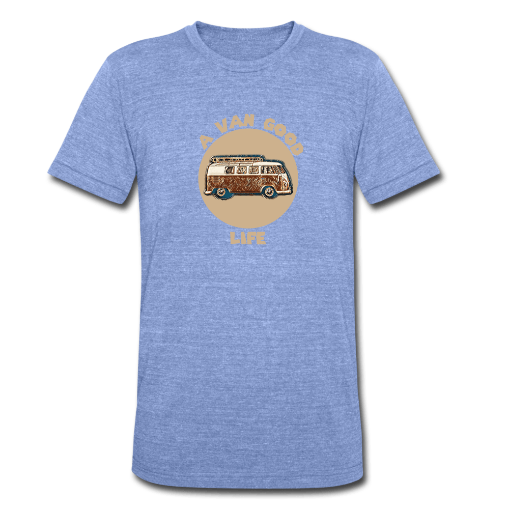 TeeFEVA Unisex Tri-Blend T-Shirt | Bella & Canvas Unisex Van Life T-Shirt | A VAN GOOD LIFE